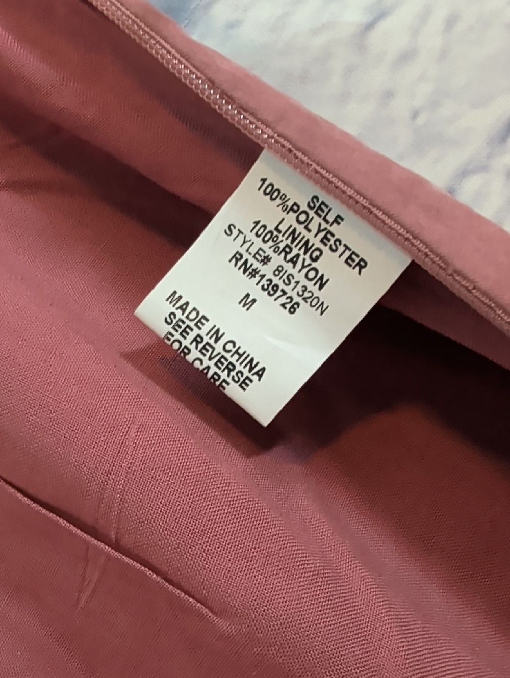 NWT Wild Honey Rose Pink Ruffle Hem Mini Skirt - Size Medium - Picture 4 of 5